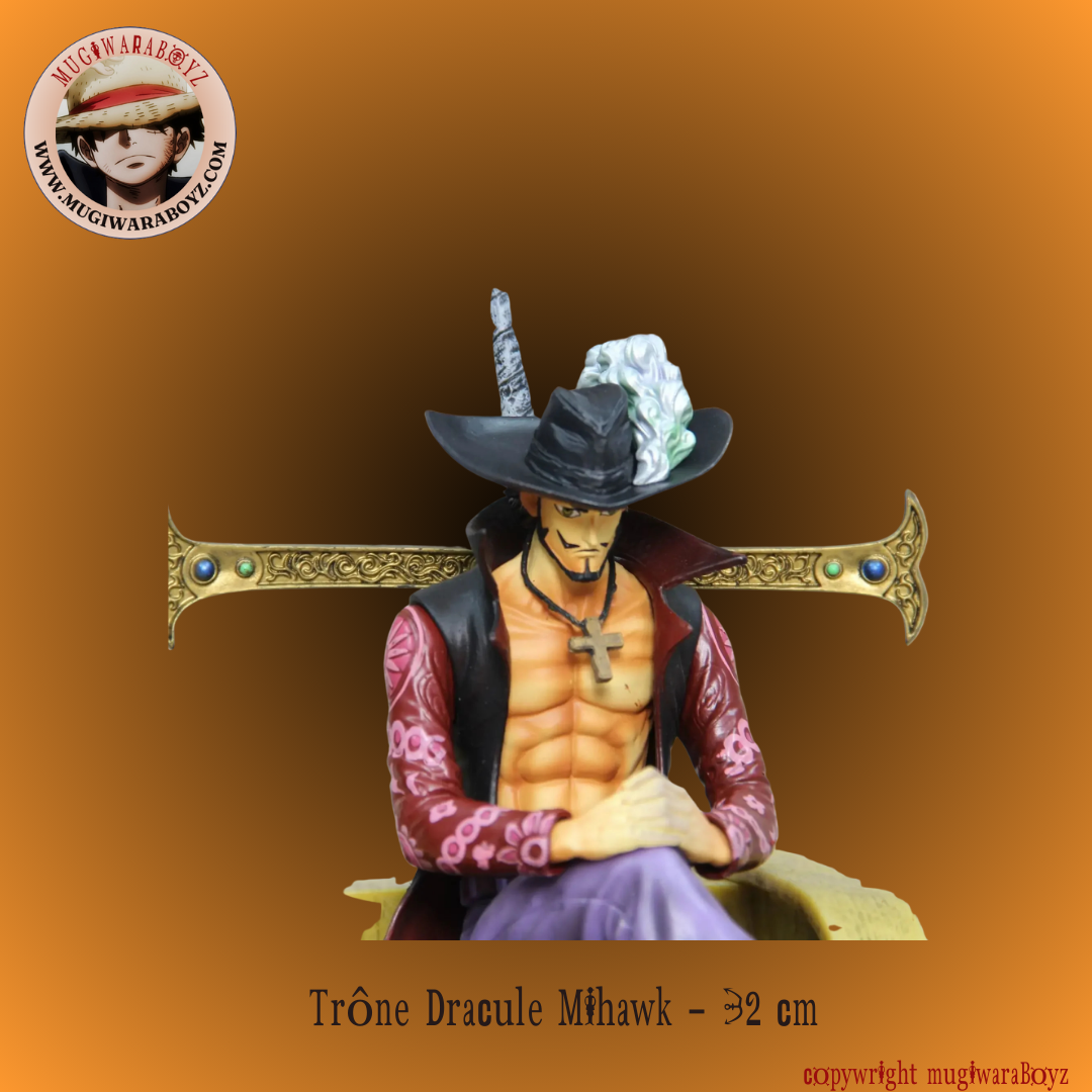 Figurine One Piece - Trône Dracule Mihawk