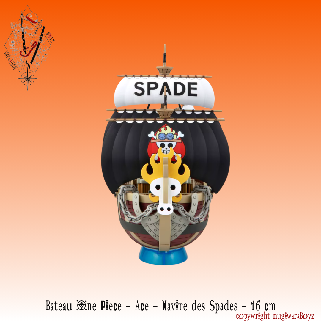 One Piece Ship - Ace - Spades Ship