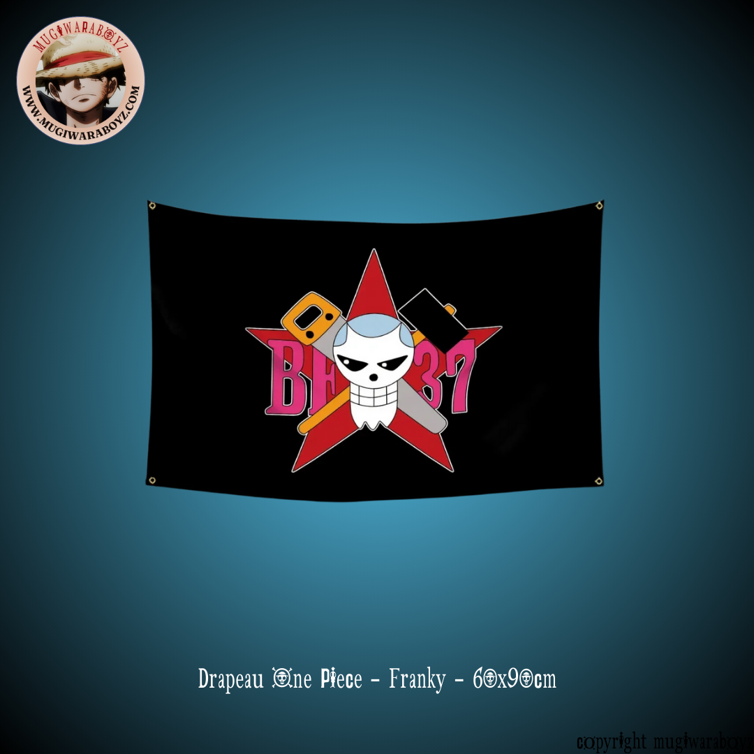 Drapeau One Piece - Franky