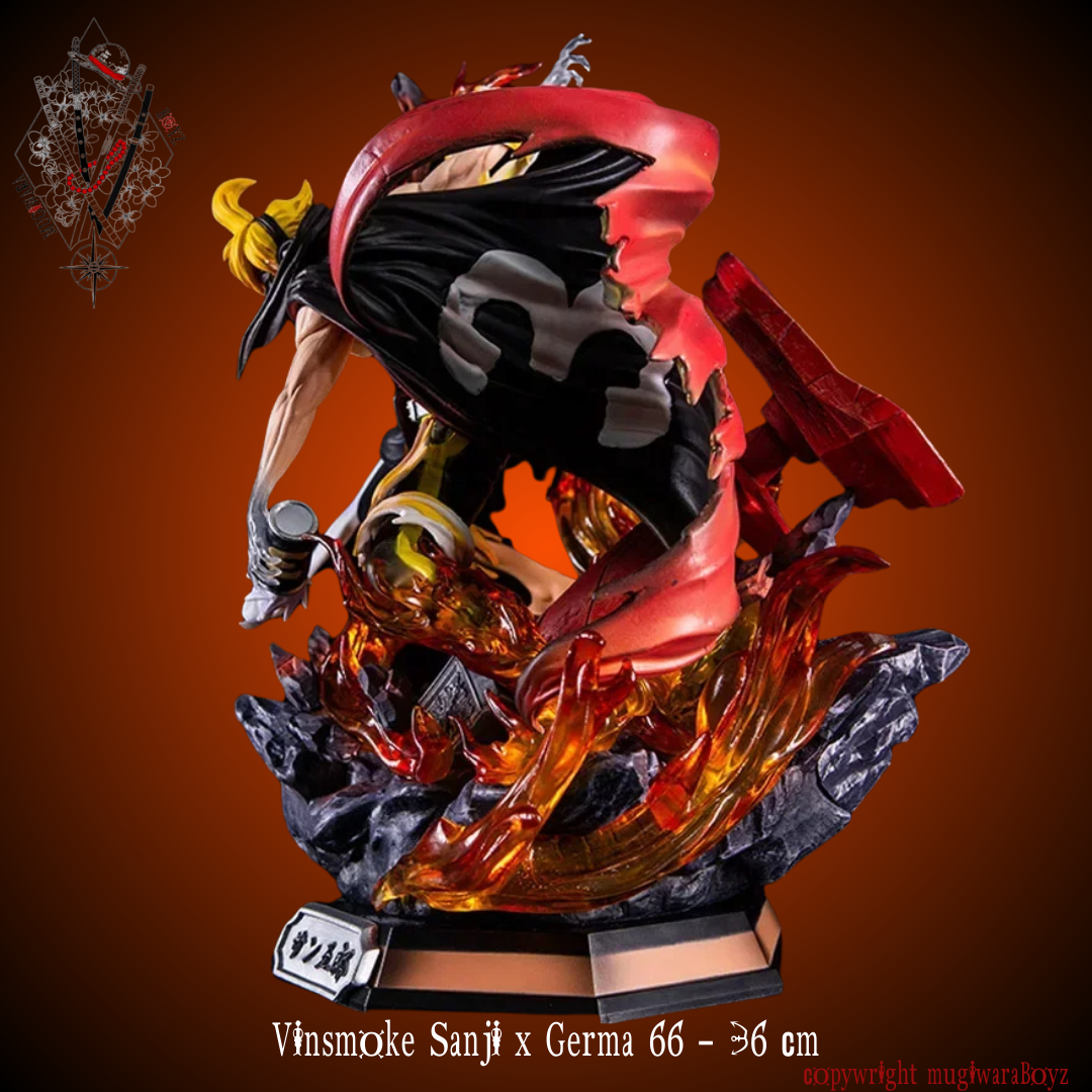 Figurine One Piece - Edition Prestige - Sanji "Stealth Black" - Germa 66