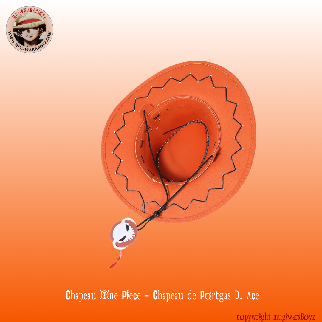 Chapeau One Piece - Chapeau de Portgas D. Ace