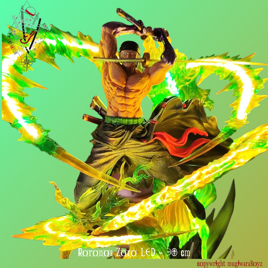 Figurine One Piece LED - Roronoa Zoro