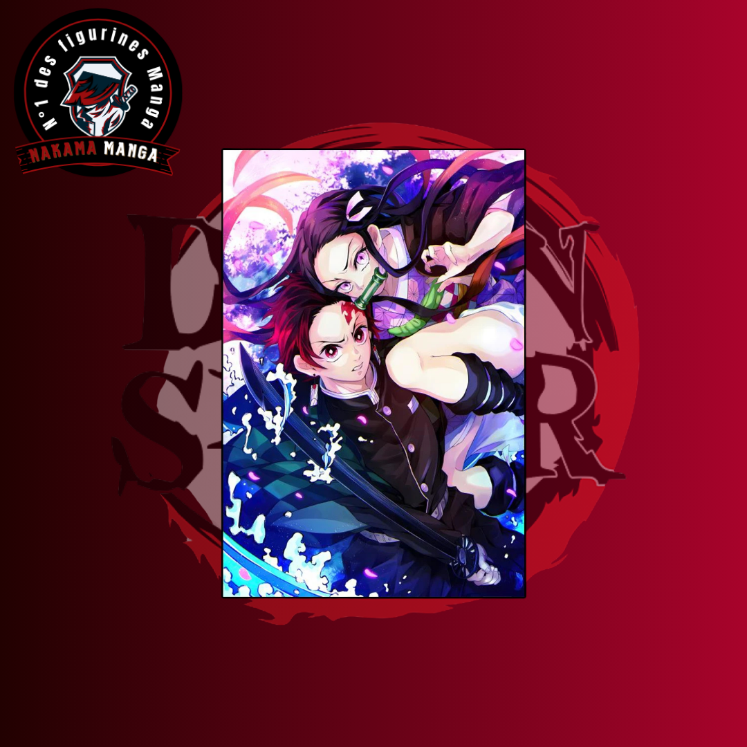 Tableaux Demon Slayer - Tanjiro & Nezuko