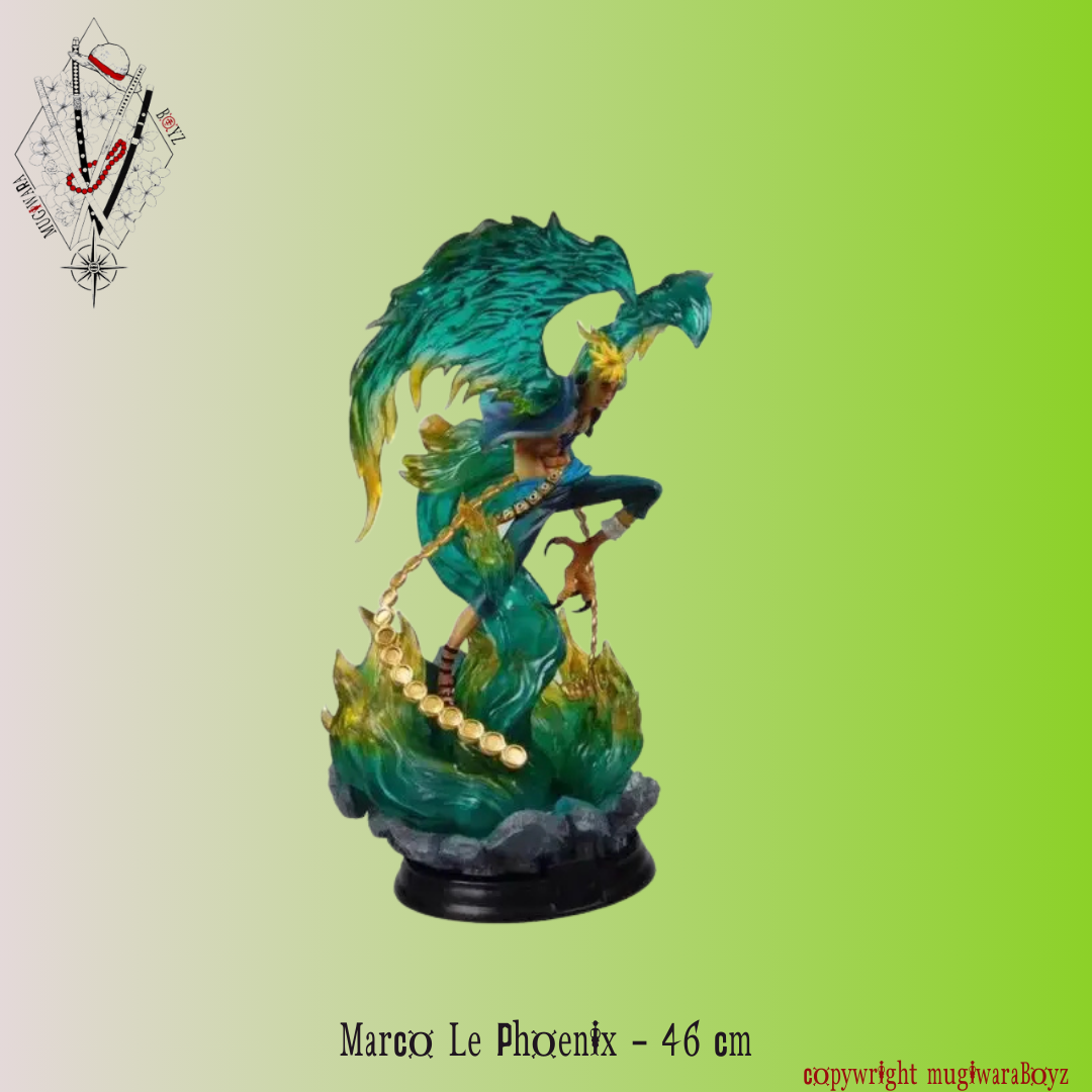 Figurine One Piece LED - Edition Prestige -  Marco "Le Phoenix"