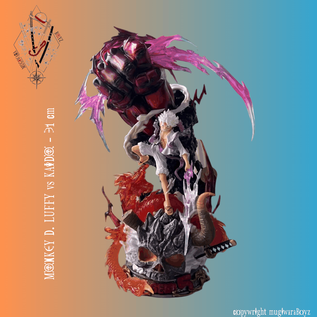 Figurine One Piece - Monkey D.Luffy - Gear 5th vs Kaido