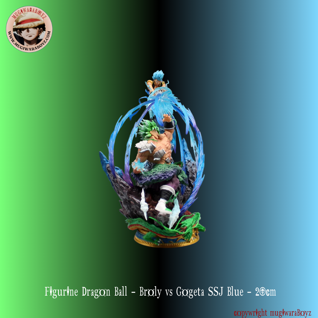 Figurine Dragon Ball - Broly vs Blue Gogeta