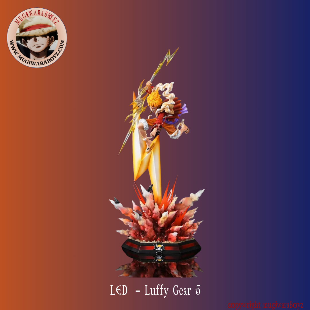 Figurine One Piece LED  - Luffy Gear 5