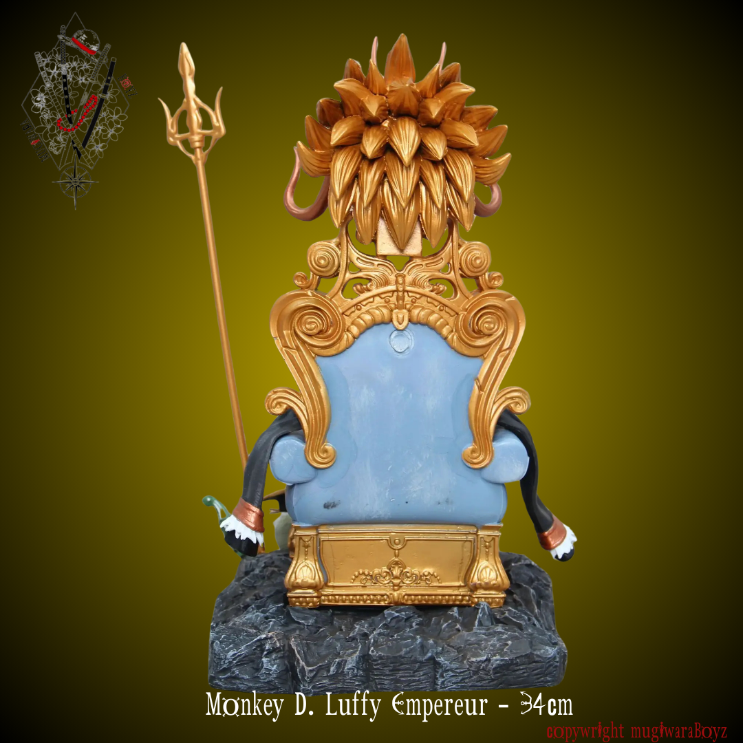 Figurine One Piece - Trône Monkey D. Luffy