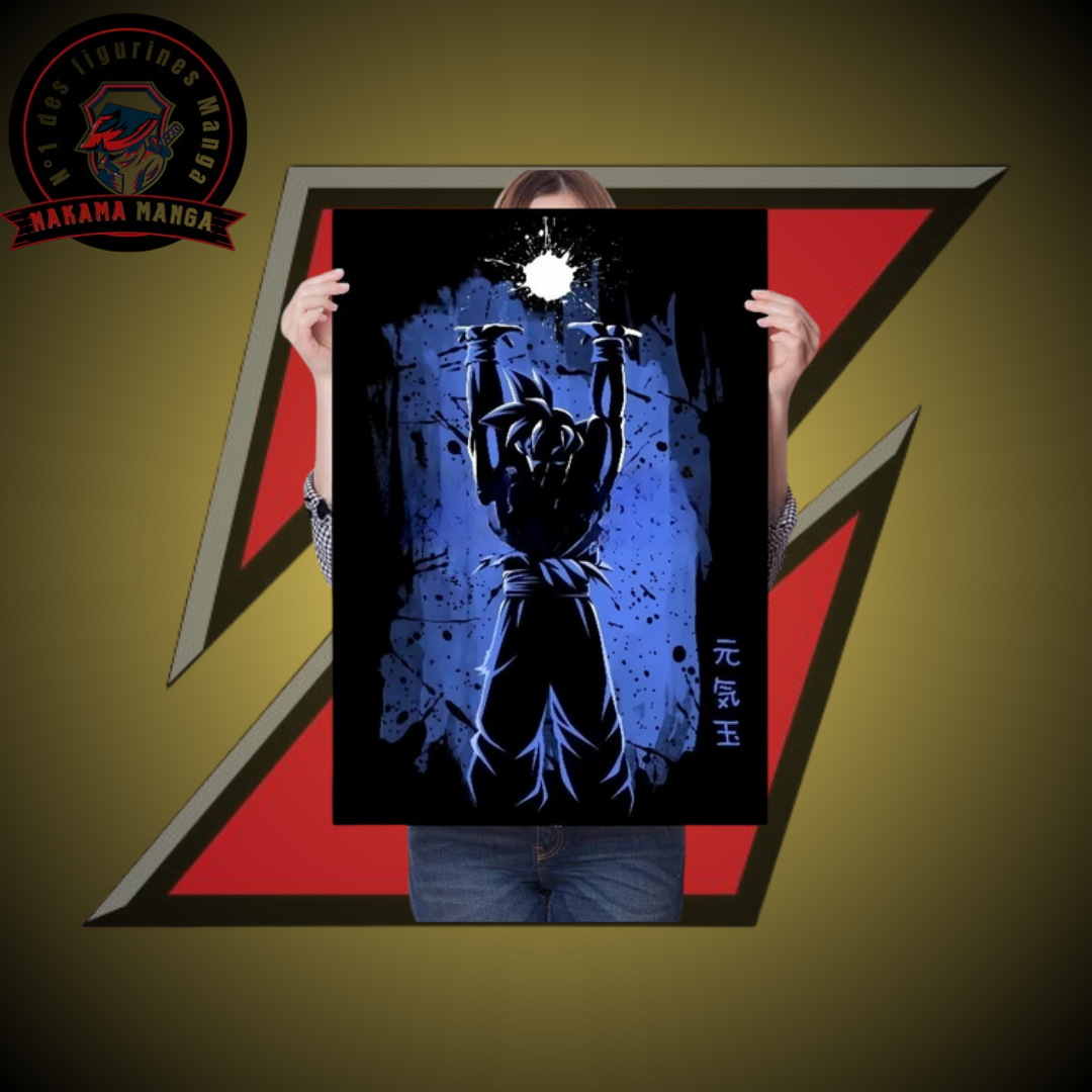 Tableaux Dragon Ball Z - Goku "Genkidama"