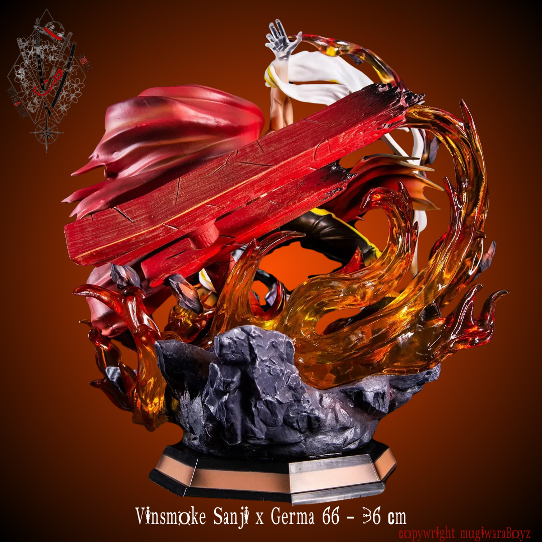 Figurine One Piece - Edition Prestige - Sanji "Stealth Black" - Germa 66