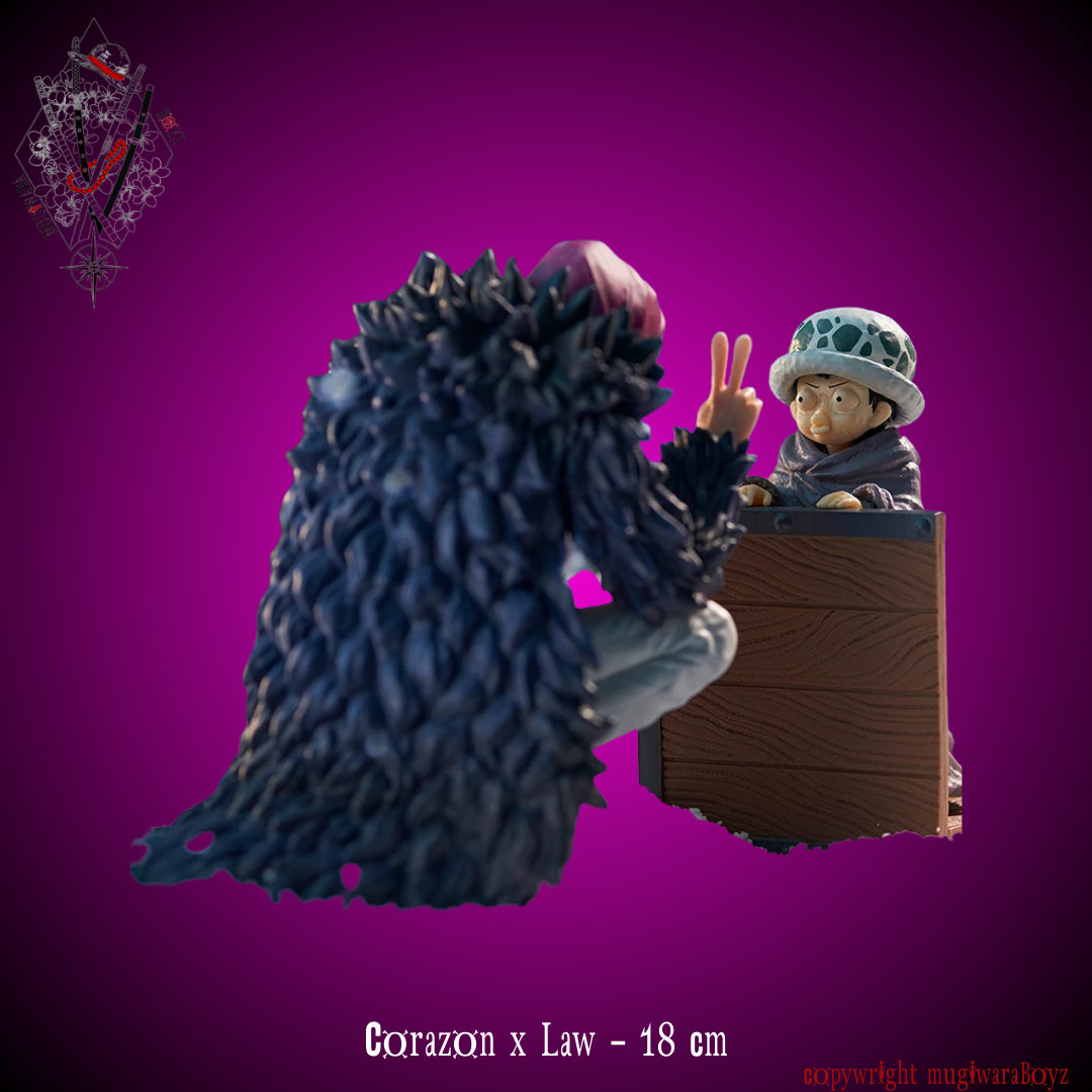 Figurine One Piece - Corazon x Law