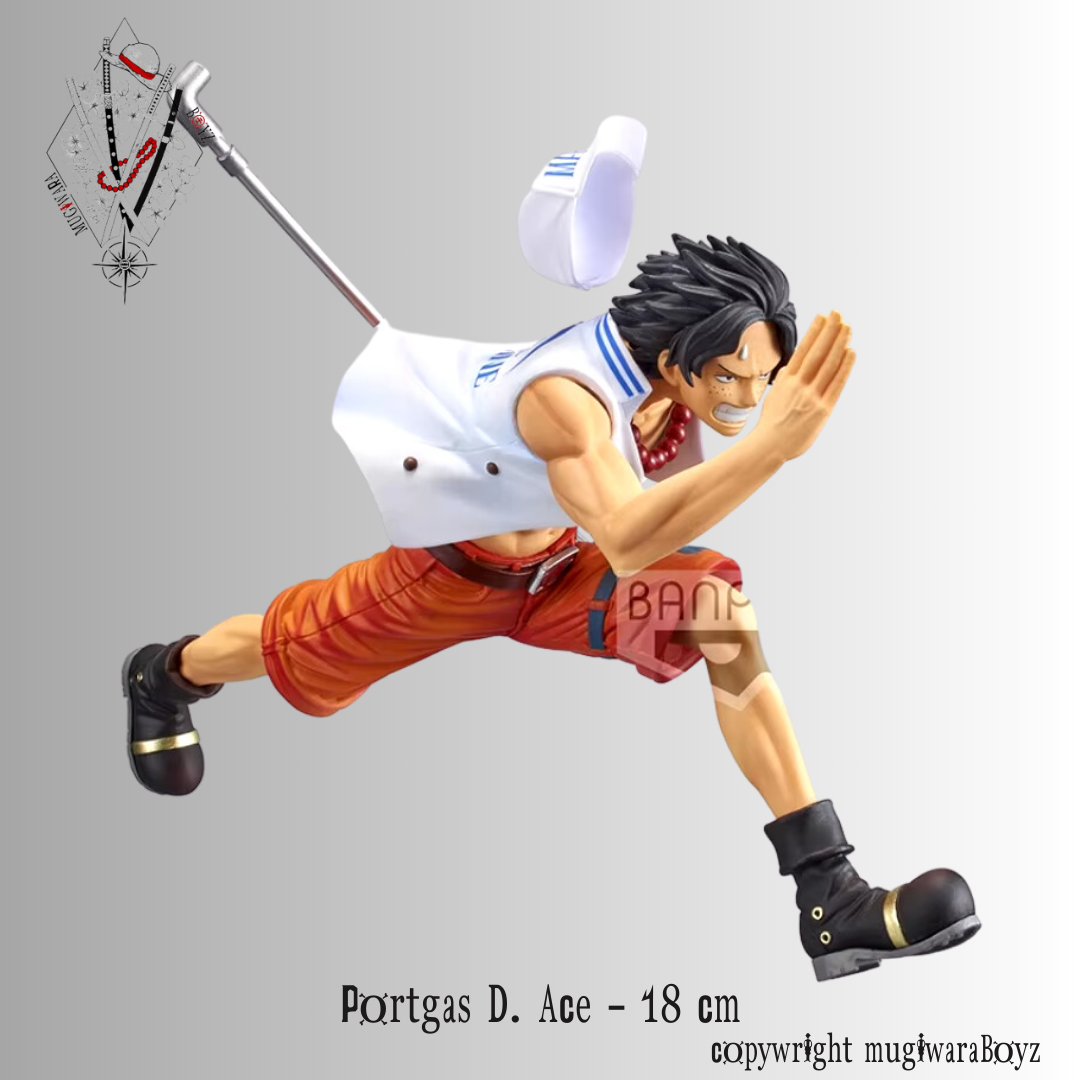 Figurine One Piece - Le rêve de Monkey D. Garp - ace, sabo, luffy soldats de la marine