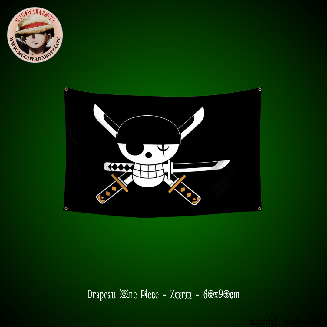 Drapeau One Piece - Zoro