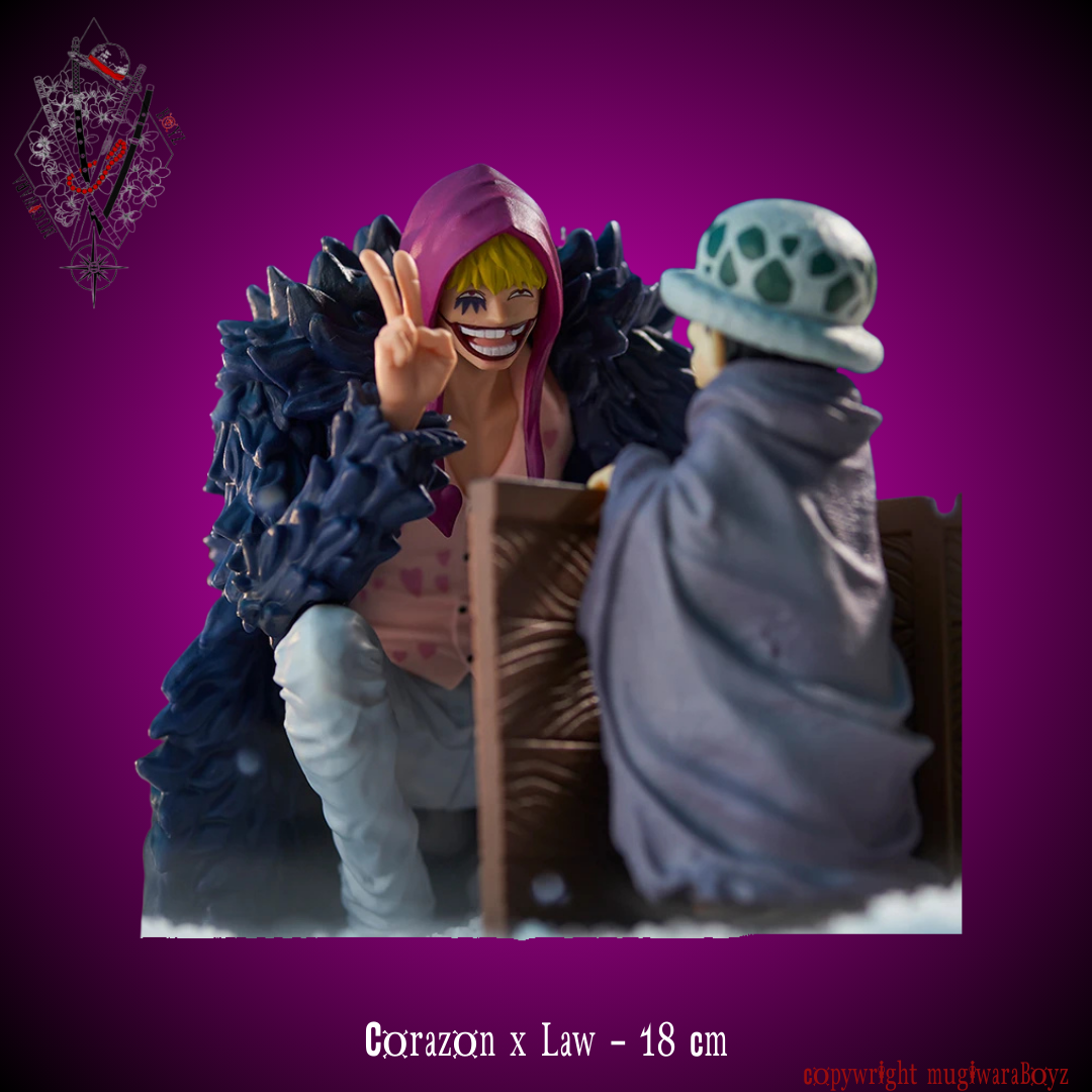 Figurine One Piece - Corazon x Law