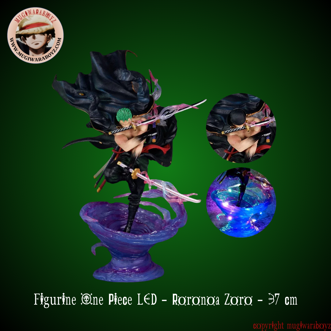 Figurine One Piece LED - Roronoa Zoro