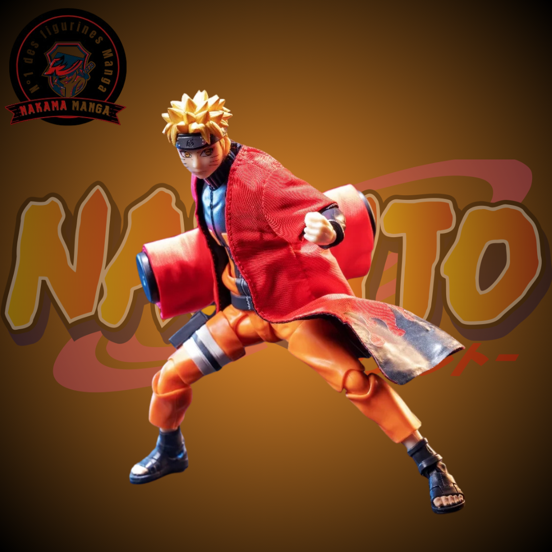 Figurine Naruto Shippuden - Naruti Uzumaki Ermite Articulé