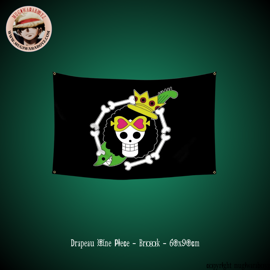 Drapeau One Piece - Brook