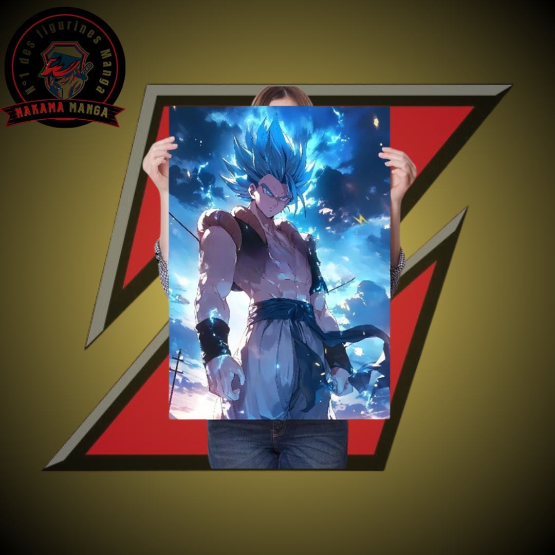 Tableaux Dragon Ball Z - Blue Gogeta