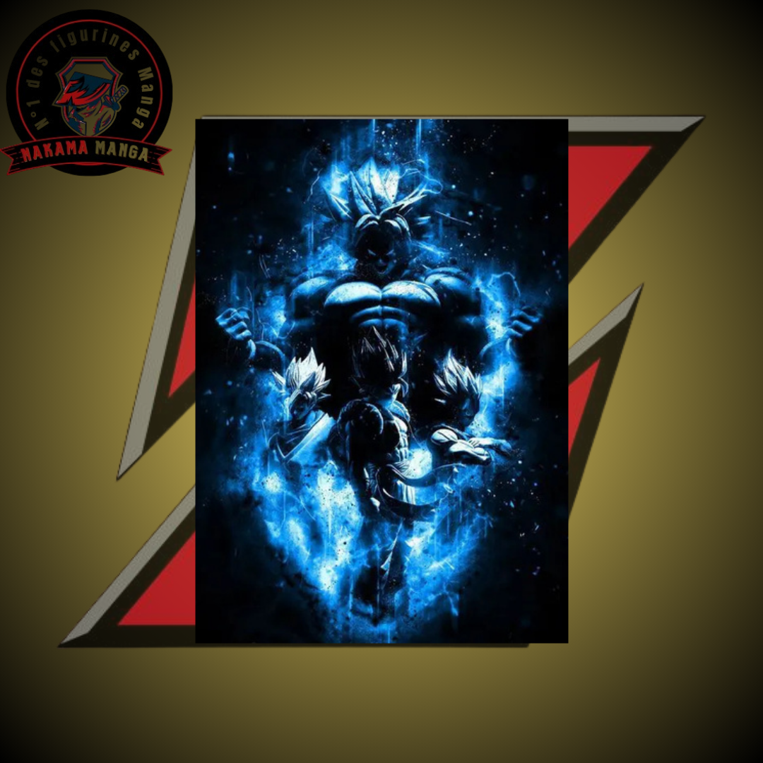 Tableaux Dragon Ball Z - Saiyans