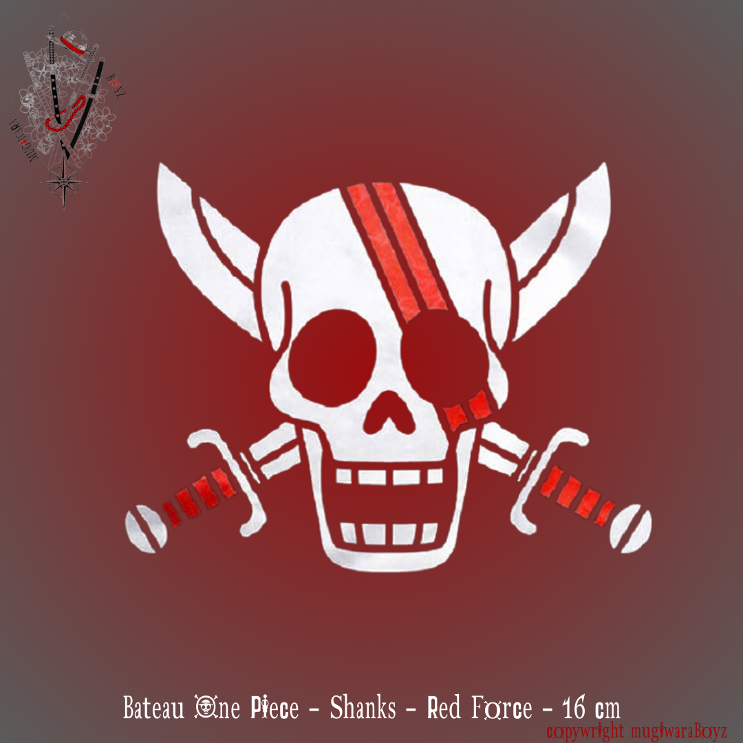 One Piece Boat - Shanks - Red Force