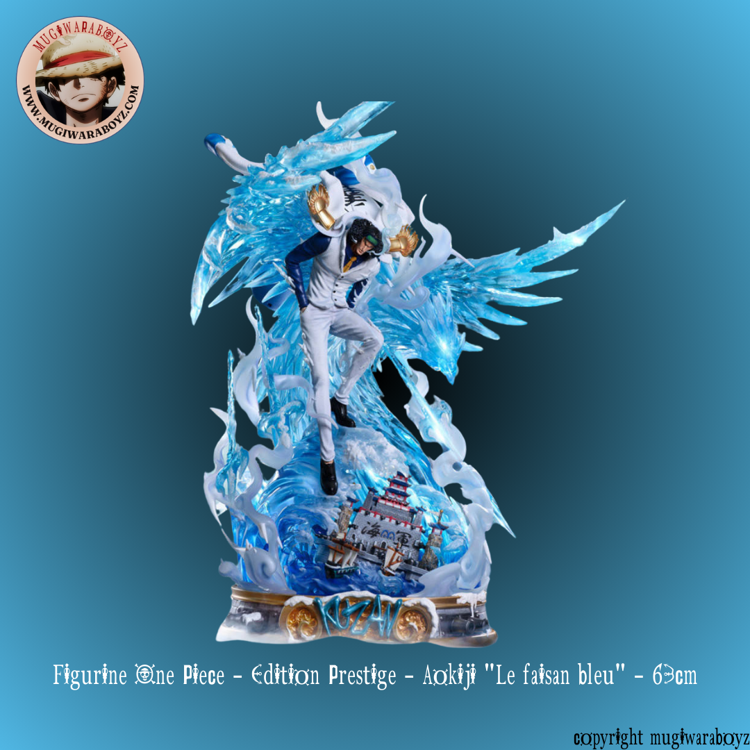 Figurine One Piece - Edition Prestige - Aokiji "Le faisan bleu"