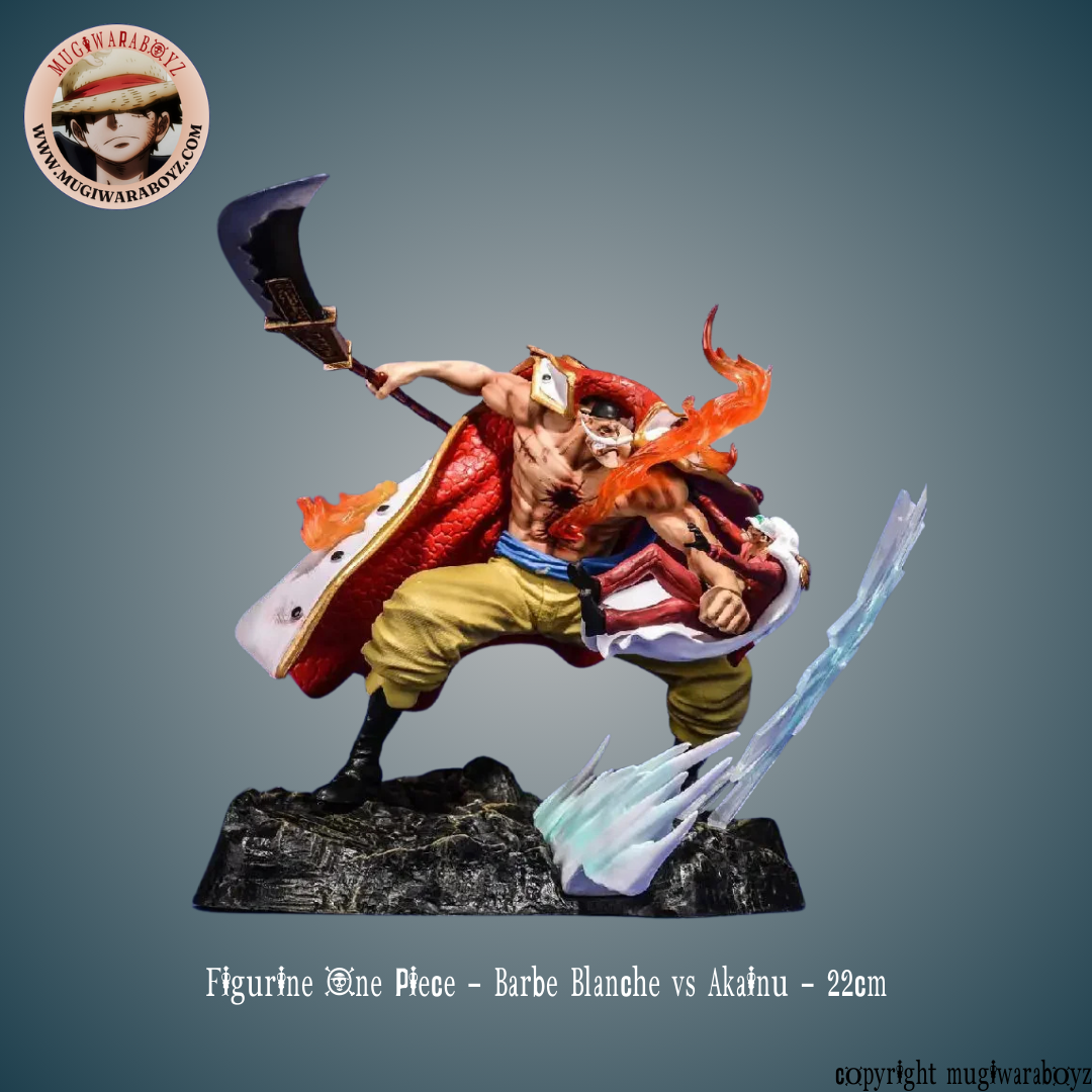 Figurine One Piece - Barbe Blanche vs Akainu