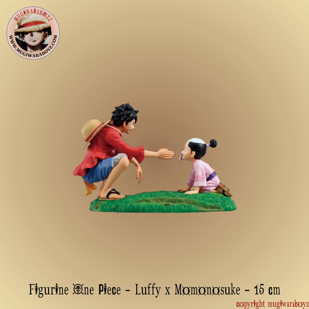 Figurine One Piece - Luffy x Momonosuke