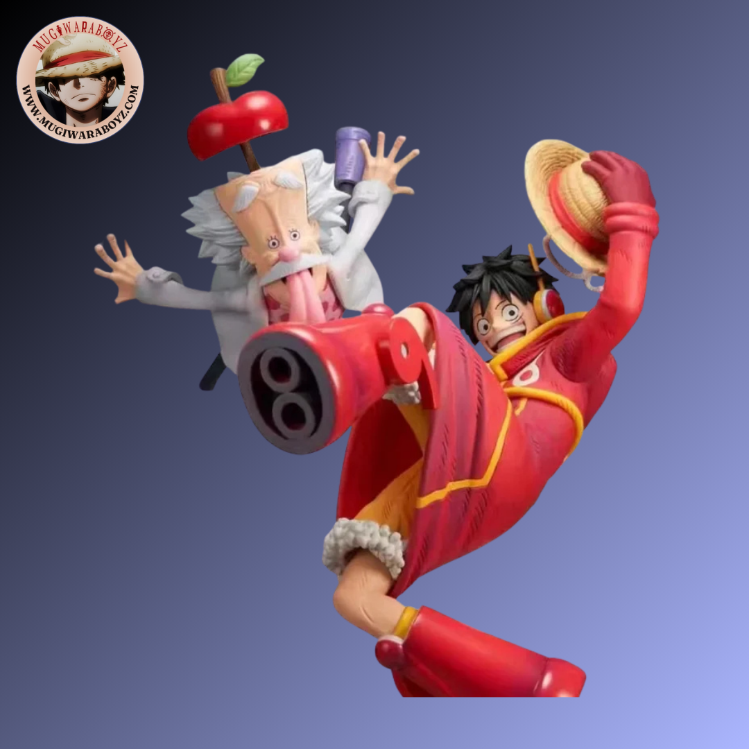 Figurine One Piece - Monkey D. Luffy x Stella Vegapunk