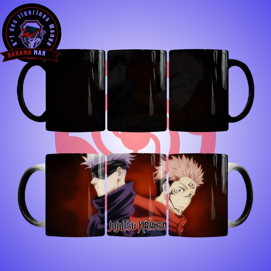 Tasse Thermosensible Jujutsu Kaisen - Yuji Itadori & Satoru Gojo