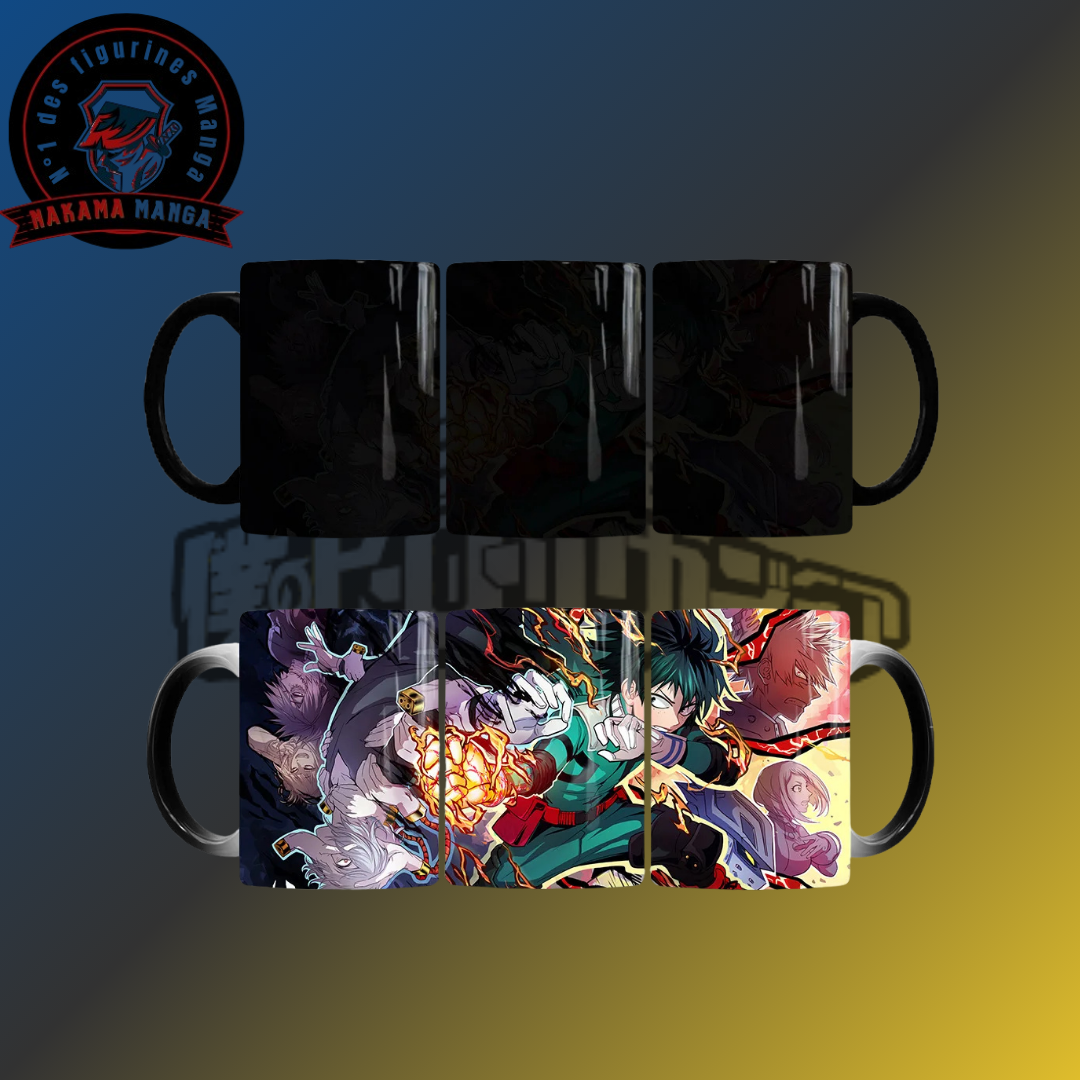 Tasse Thermosensible My Hero Academia - Tomura Shigaraki & Izuku Midoriya
