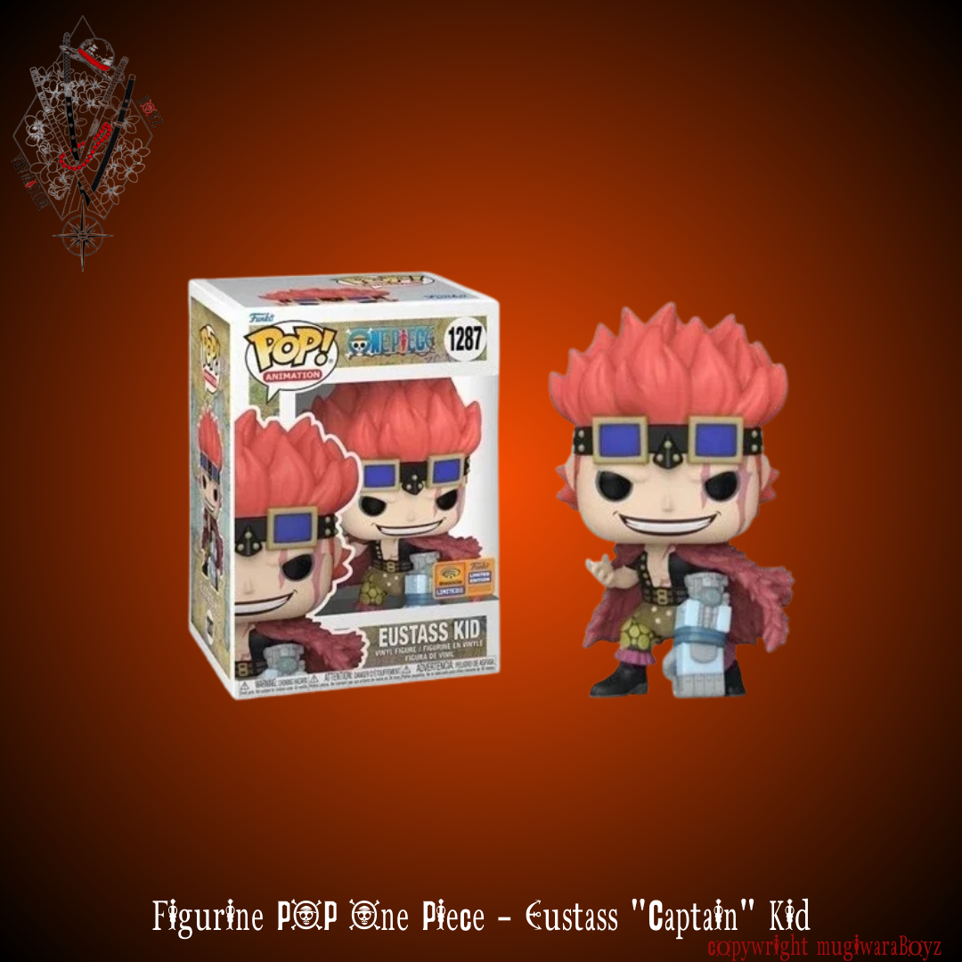 Figurine POP One Piece - Eustass "Captain" Kidd