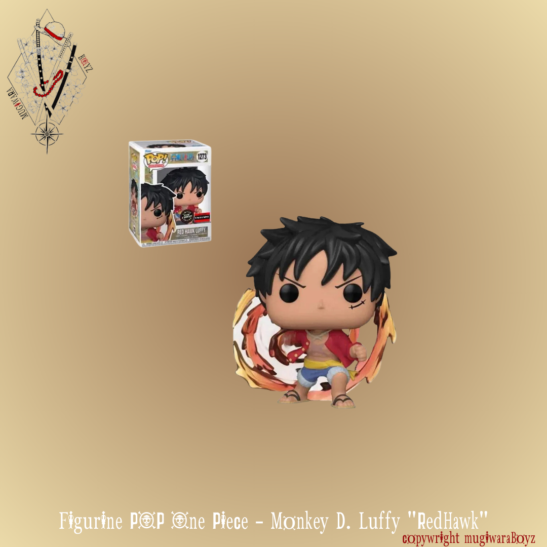 Figurine POP One Piece - Monkey D. Luffy "RedHawk"