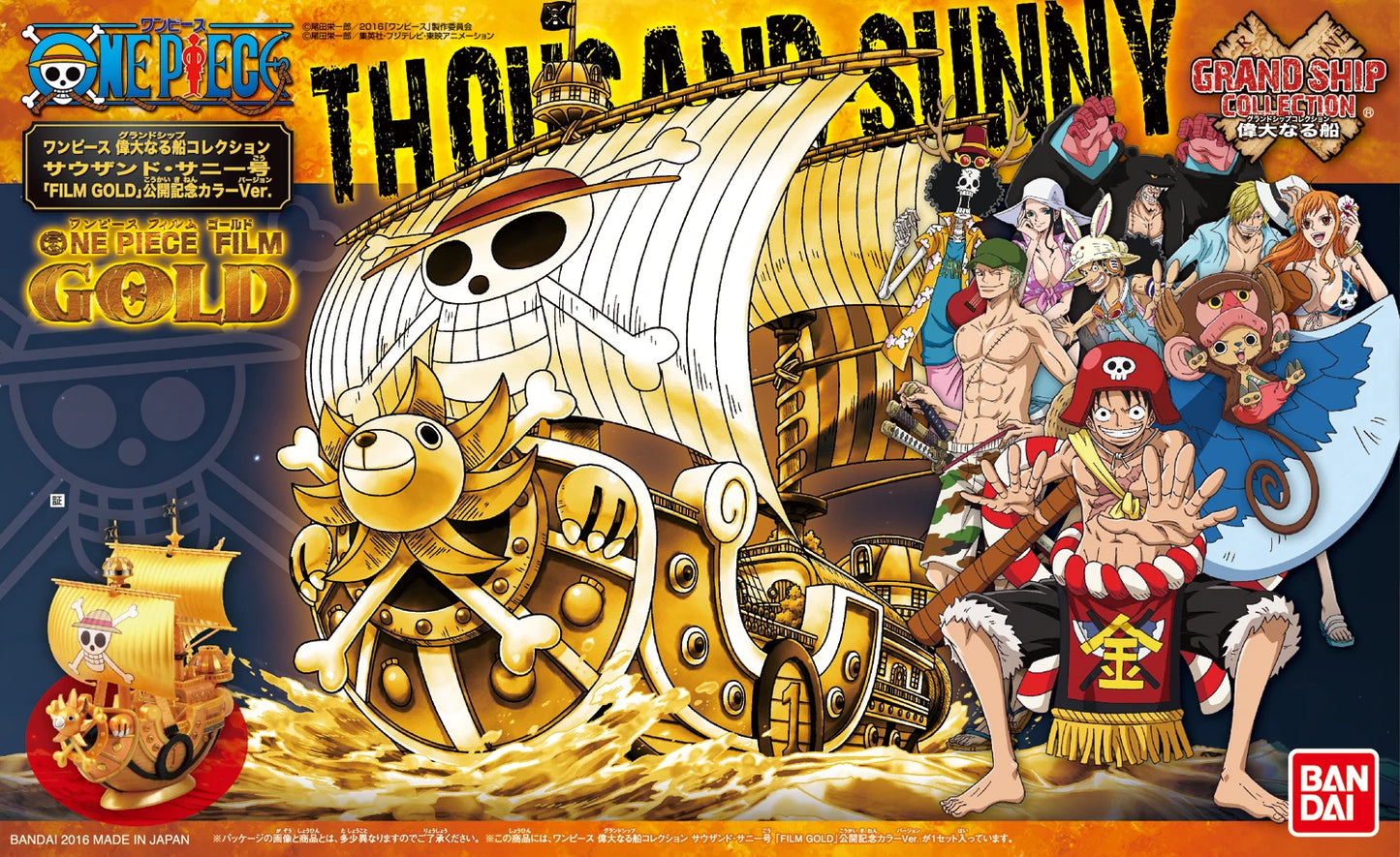 Bateau One Piece - Thounsand Sunny Gold Edition