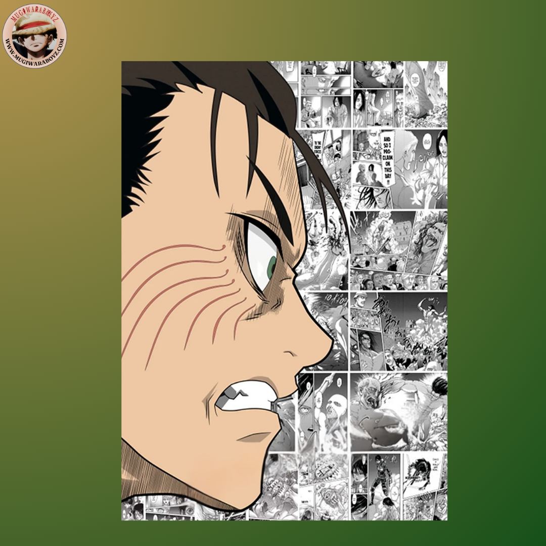 Tableau L'Attaque des Titans - Eren Yaeger