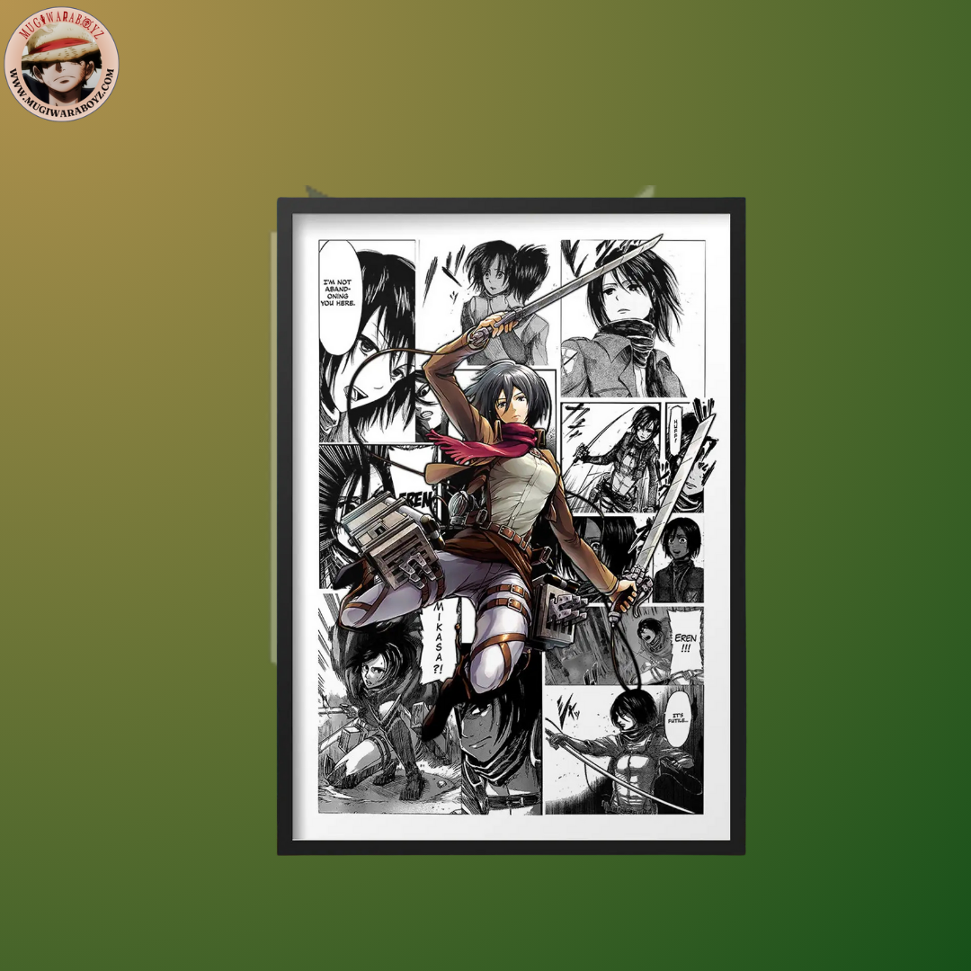 Tableau Attack on Titan – Mikasa Ackerman