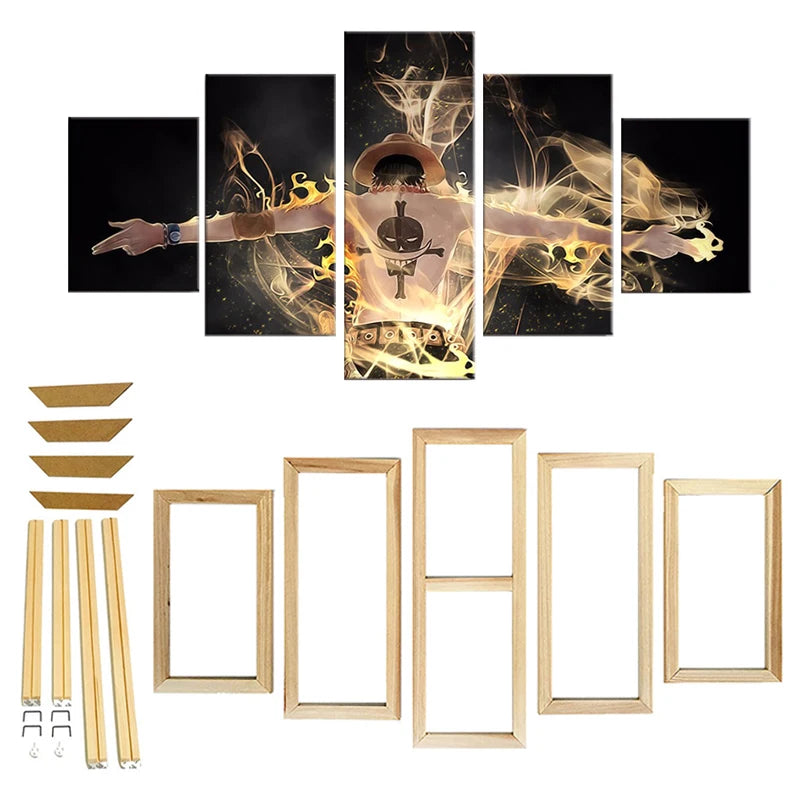 One Piece Table - Ace - 5 pieces