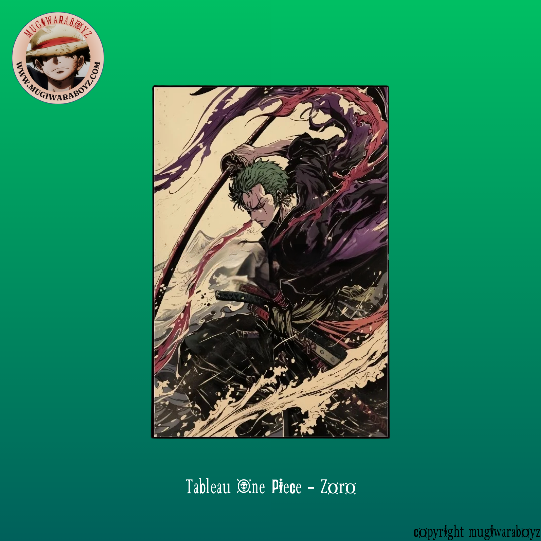 Tableau One Piece - Zoro
