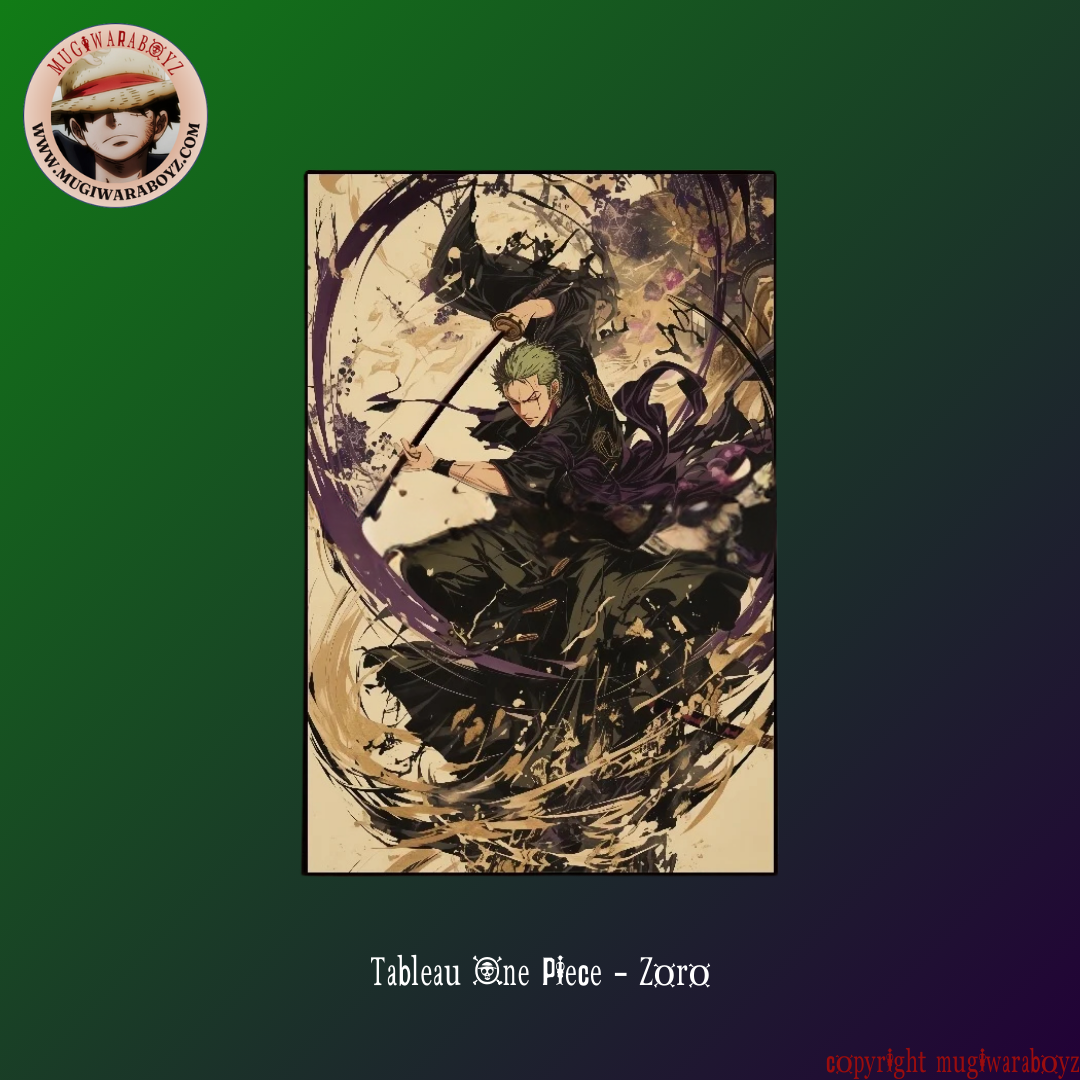 Tableau One Piece - Roronoa Zoro