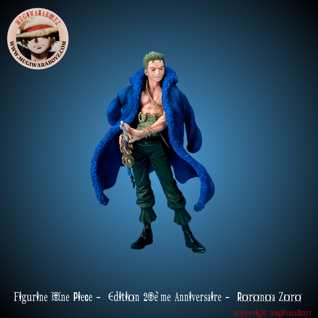 Figurine One Piece - Edition 20ème Anniversaire - Roronoa Zoro
