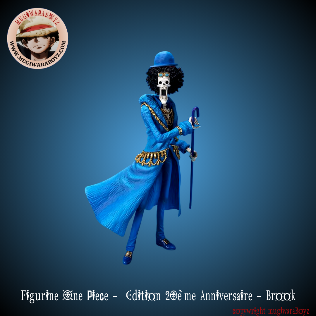 Figurine One Piece - Edition 20ème Anniversaire - Brook