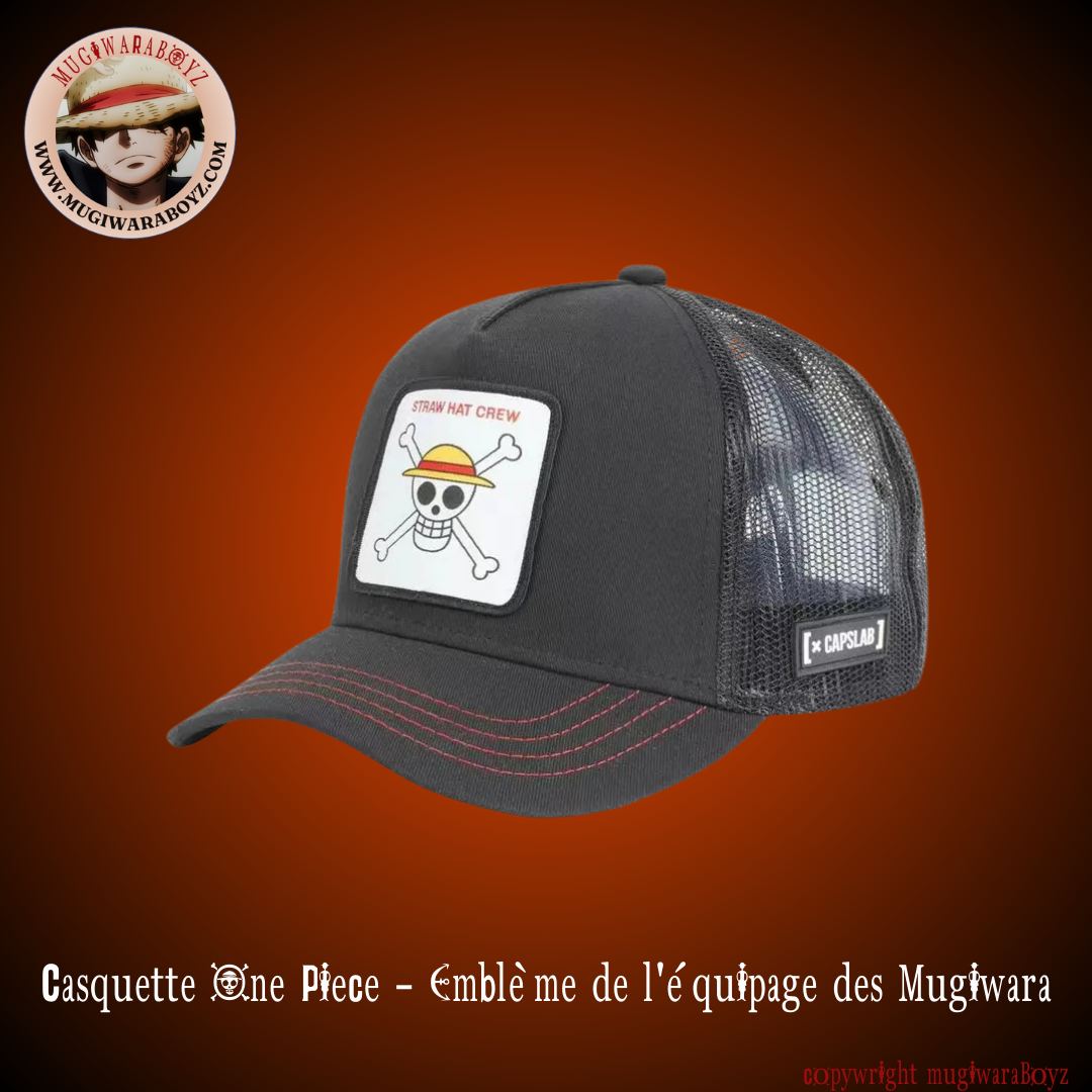 One Piece Cap - Mugiwara Crew Emblem