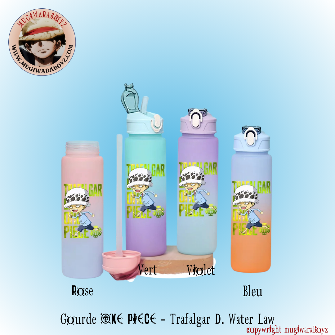 Gourde One Piece - Trafalgar D. Water Law