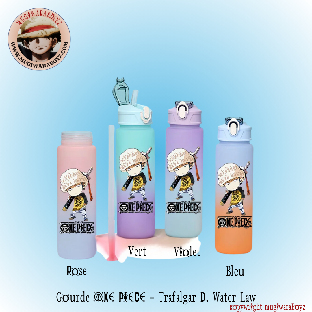 Gourde One Piece - Trafalgar D. Water Law