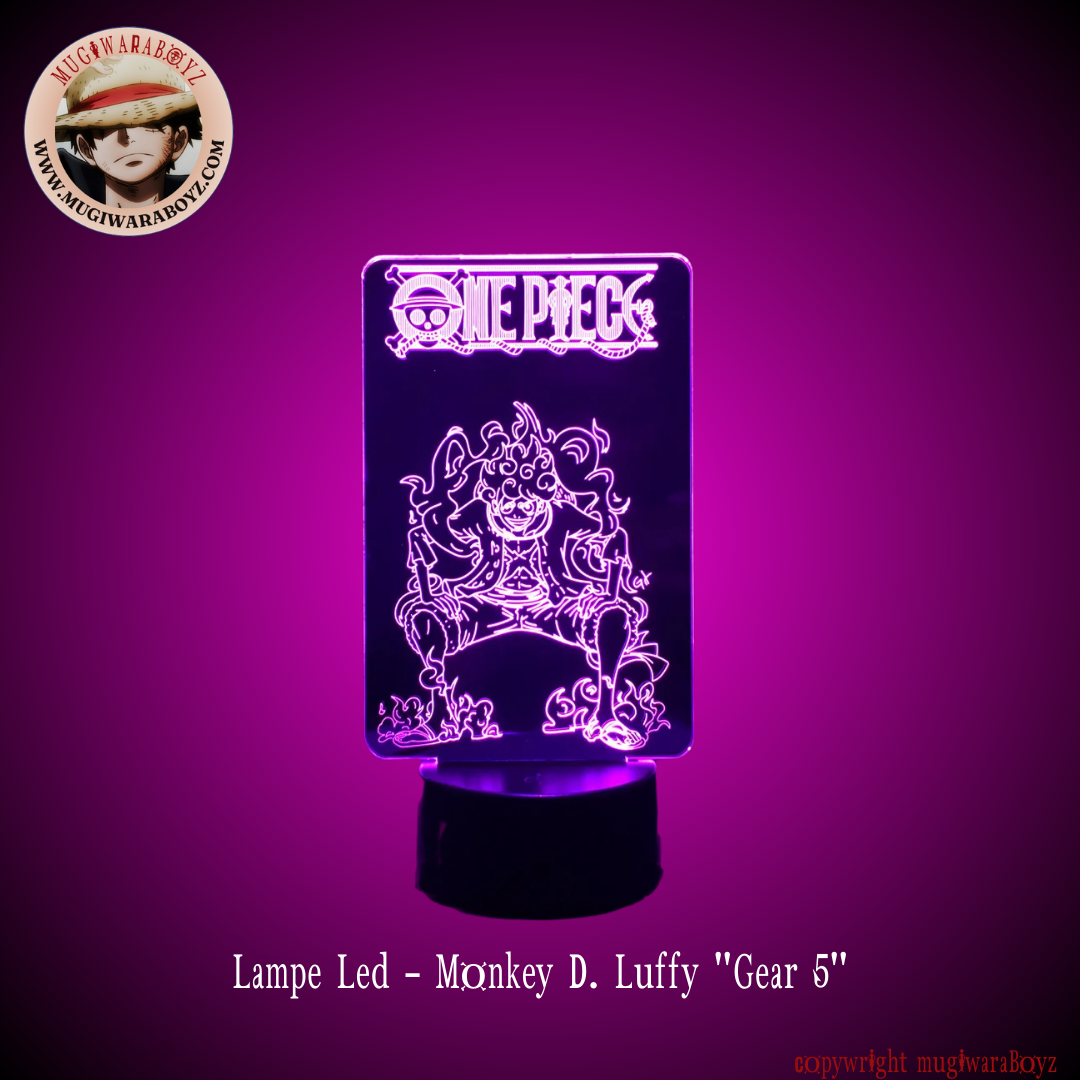 Lampe Led - Monkey D. Luffy "Gear 5"