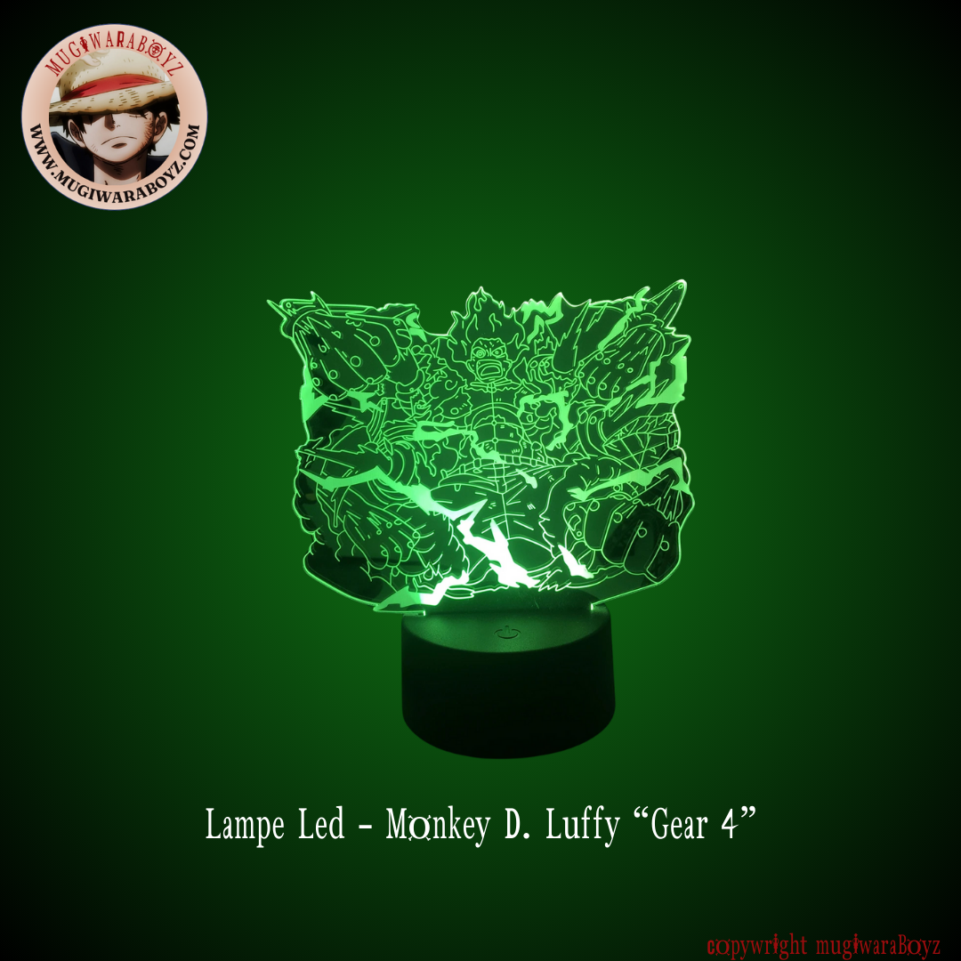 Led Lamp - Monkey D. Luffy "Gear 4"