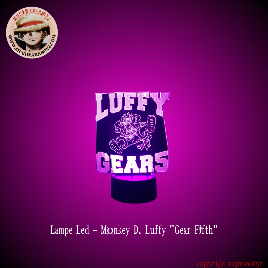 Lampe Led - Monkey D. Luffy "Gear Fifth"