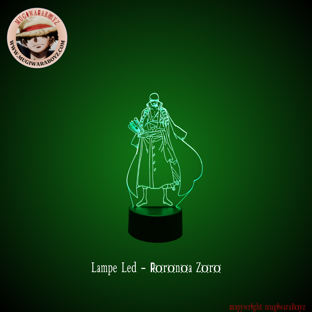 Lampe Led - Roronoa Zoro