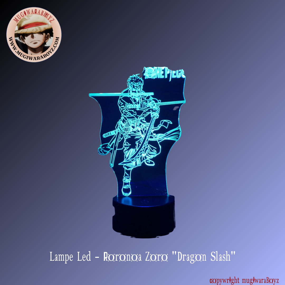 Lampe Led - Roronoa Zoro "Dragon Slash"