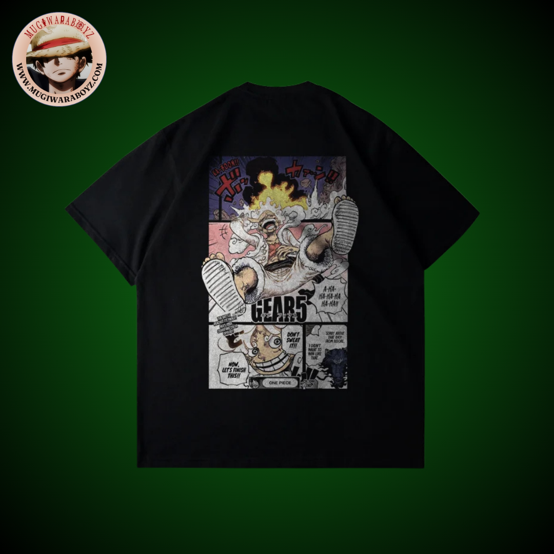 T-shirt One Piece - Monkey D. Luffy – Page de Chapitre "Gear 5"