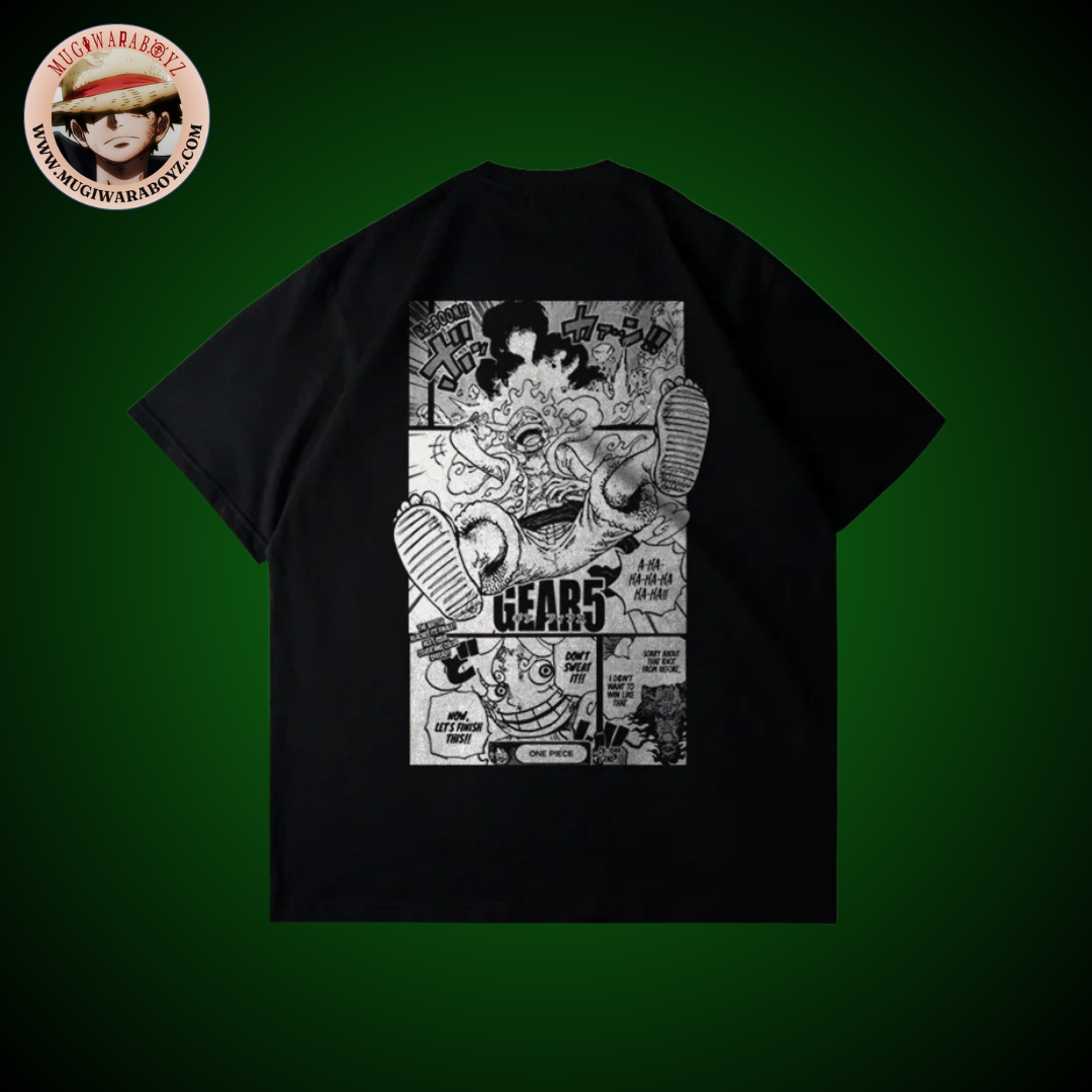 T-shirt One Piece - Monkey D. Luffy – Page de Chapitre "Gear 5"